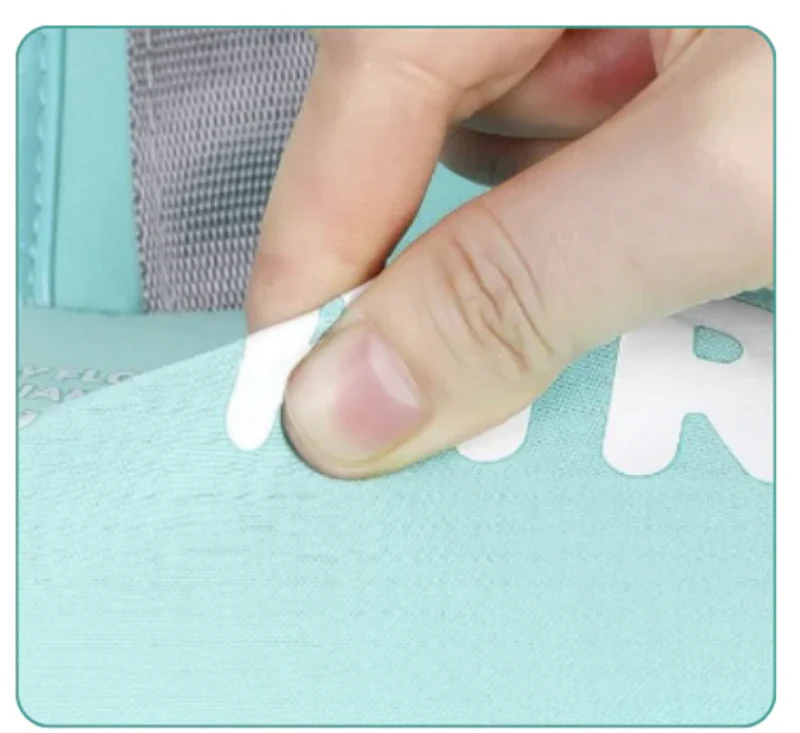 Close-up of the soft skin-friendly fabric