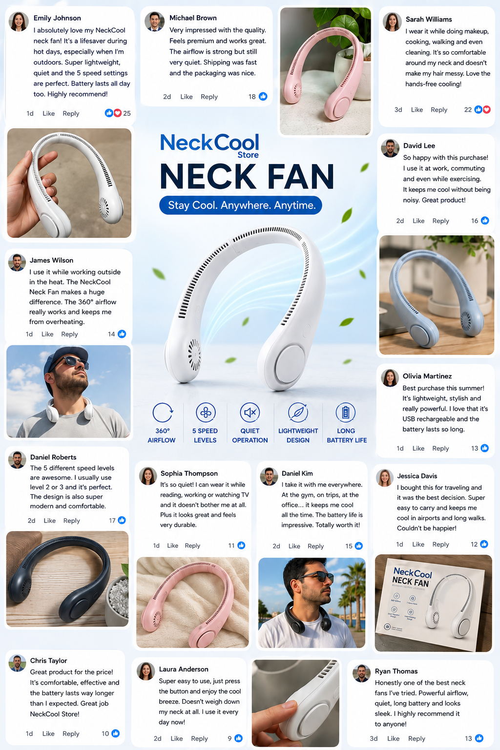 Facebook customer reviews