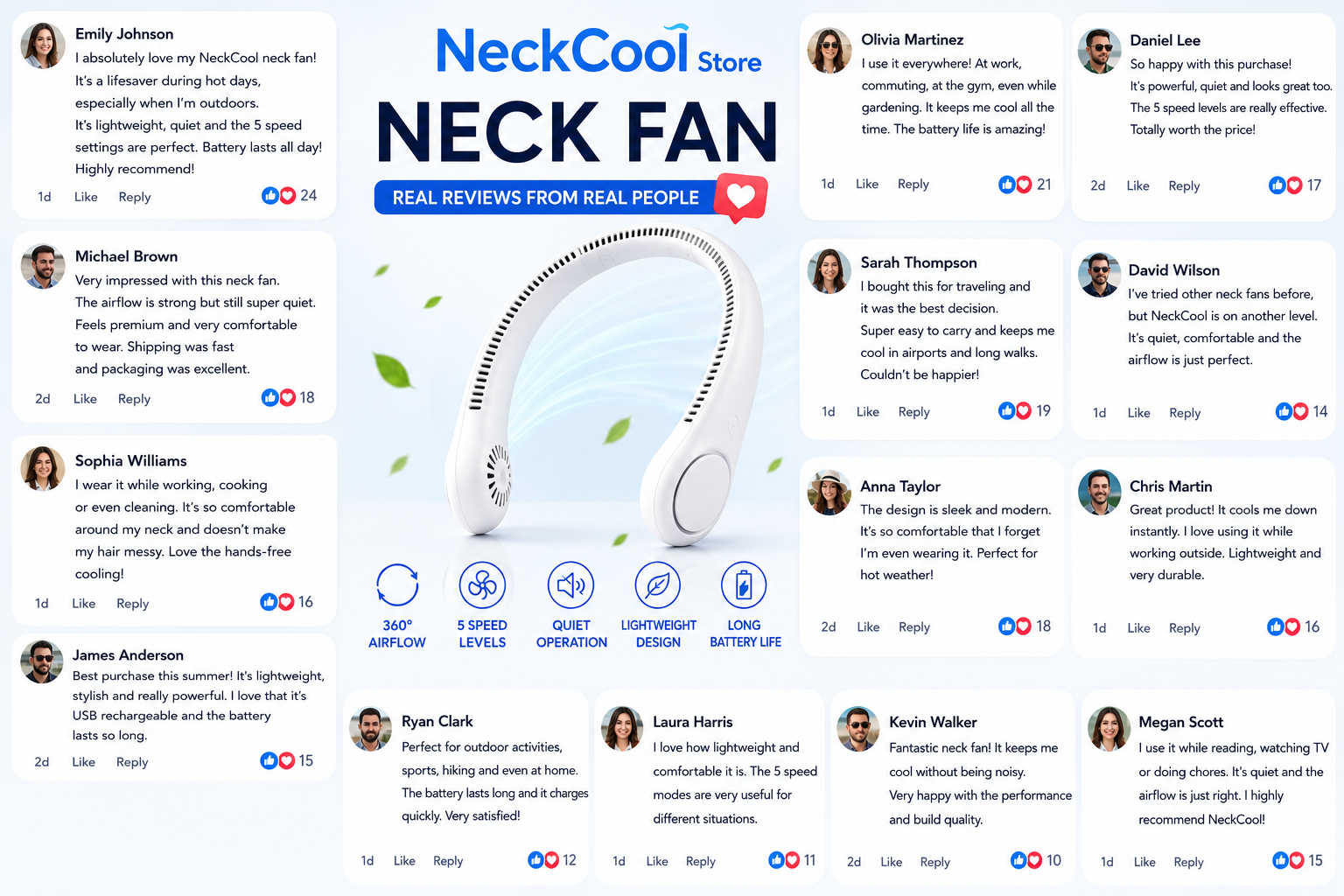 Facebook customer reviews